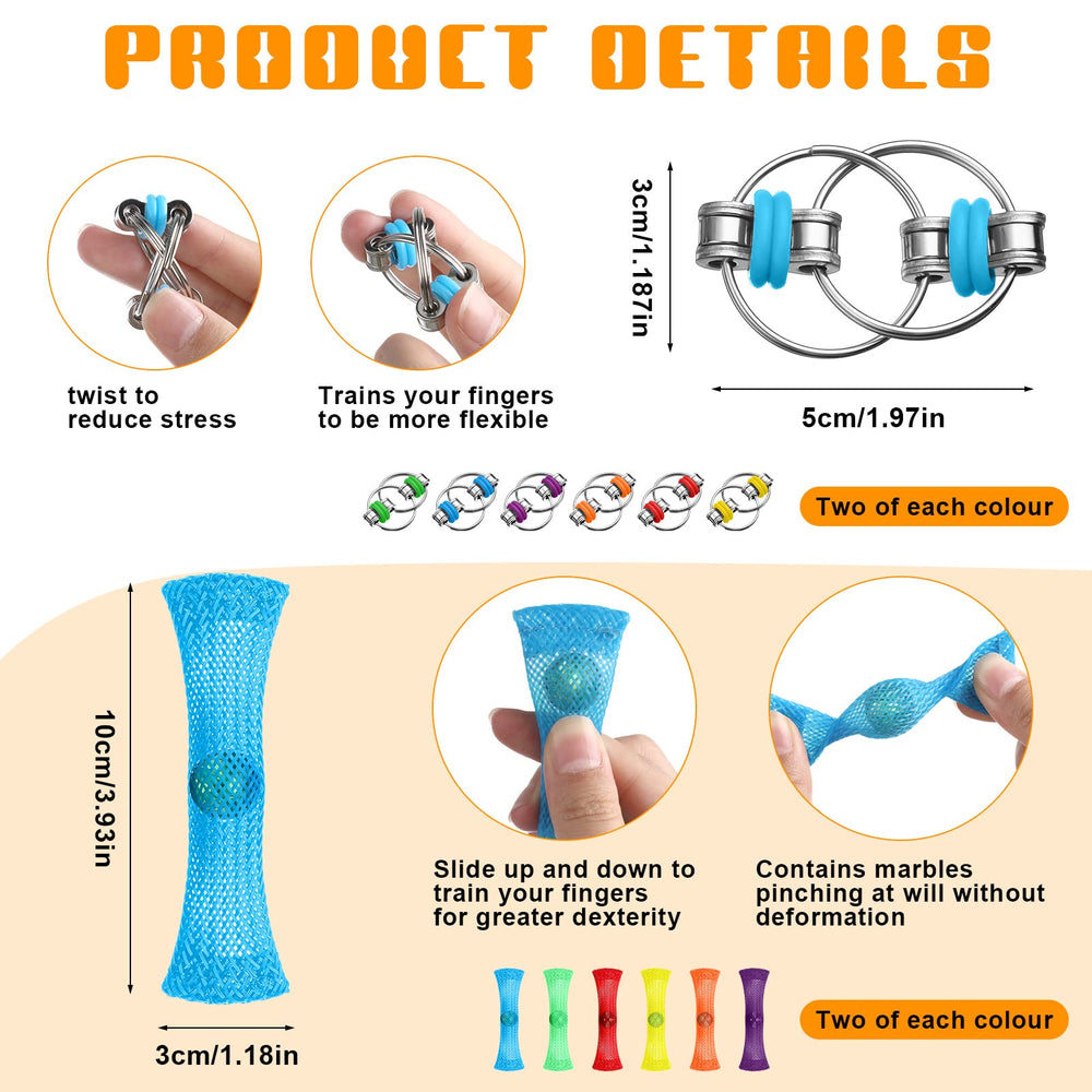 Jexine spiked sensory finger ring offers gentle pressure and texture variety