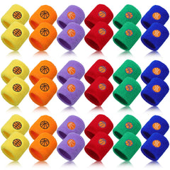 Jeyiour kids wristbands in six colors for sports and school use.