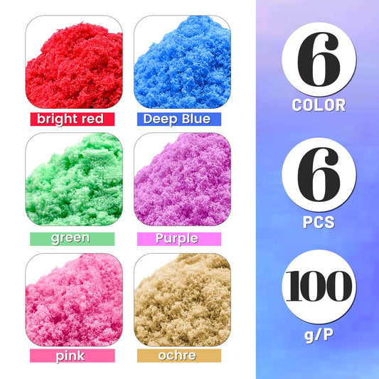 Jgalnim Play Sand blue color to inspire creative structures and fine motor skills.