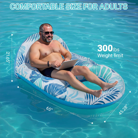 JGV adjustable sun shade canopy keeps you cool while floating.