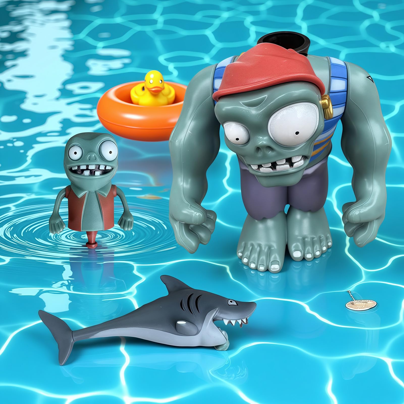 JHESAO PVZ gatling peashooter weapon components for interactive battles