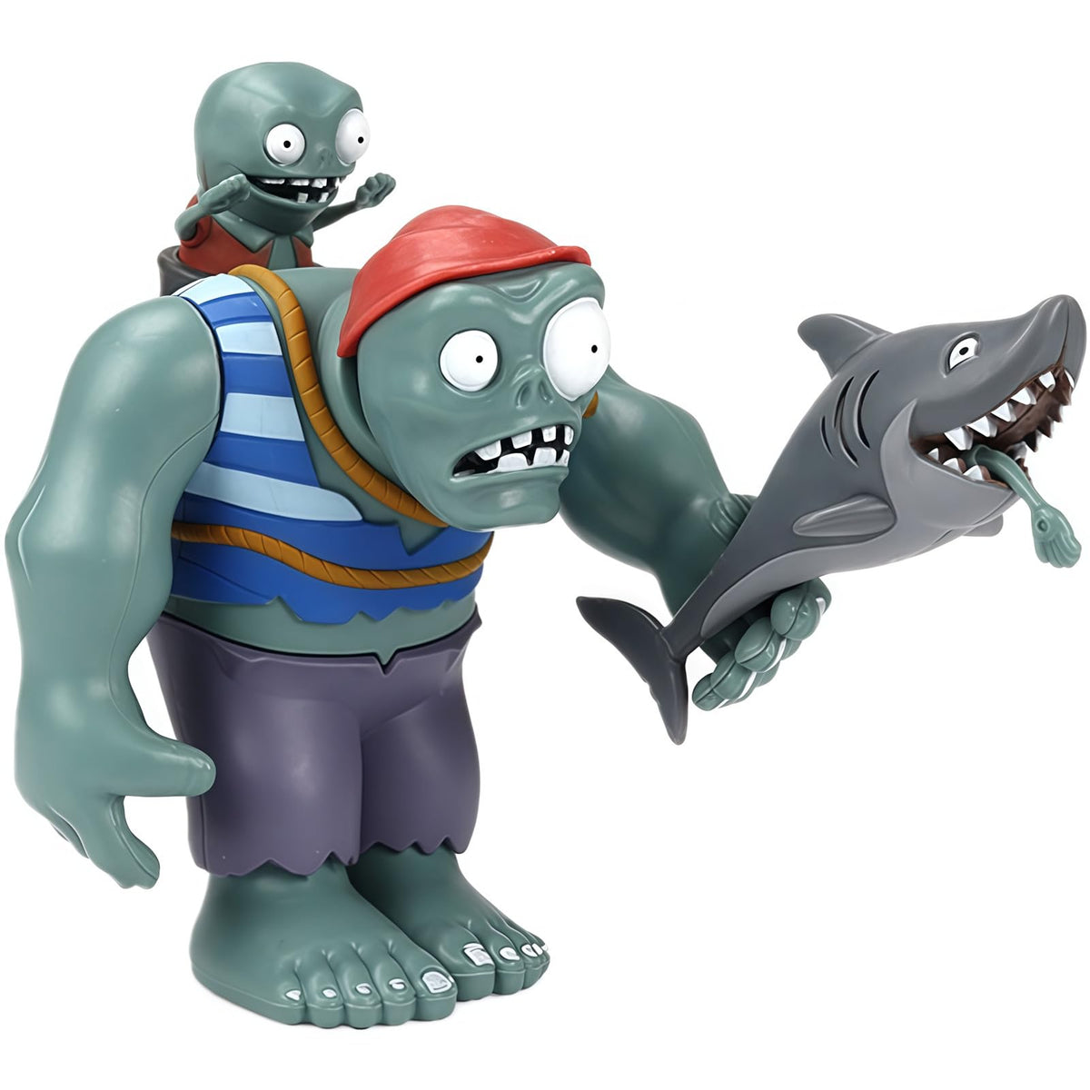 JHESAO PVZ pirate giant zombie action figure with movable joints for dynamic play