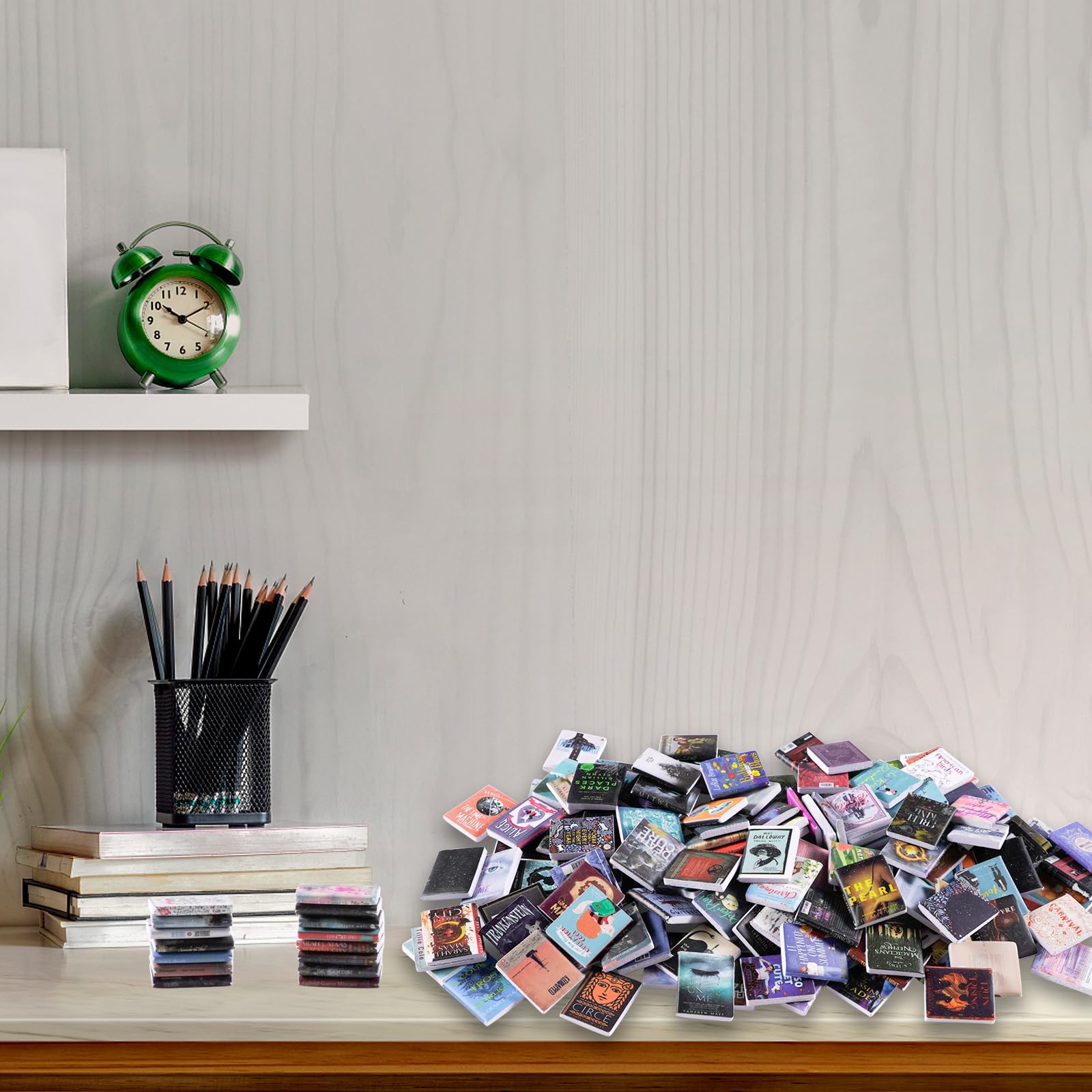 JHGCVX mini books variety pack enables versatile scene design.