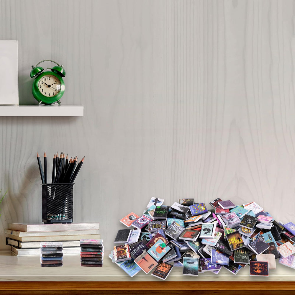 JHGCVX mini books variety pack enables versatile scene design.