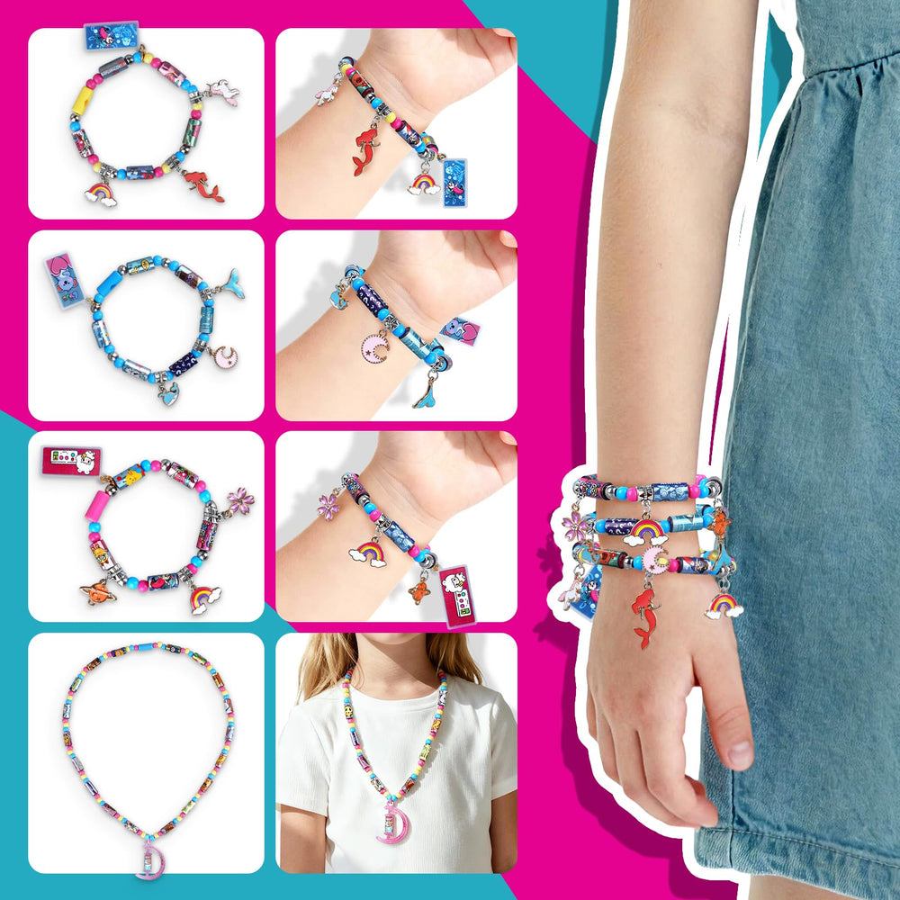JHTIGRE 12 decorative pendants add cute personalization to bracelets and necklaces.