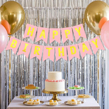 JHZMCRX DIY assembly banner enables flexible, personalized birthday displays.