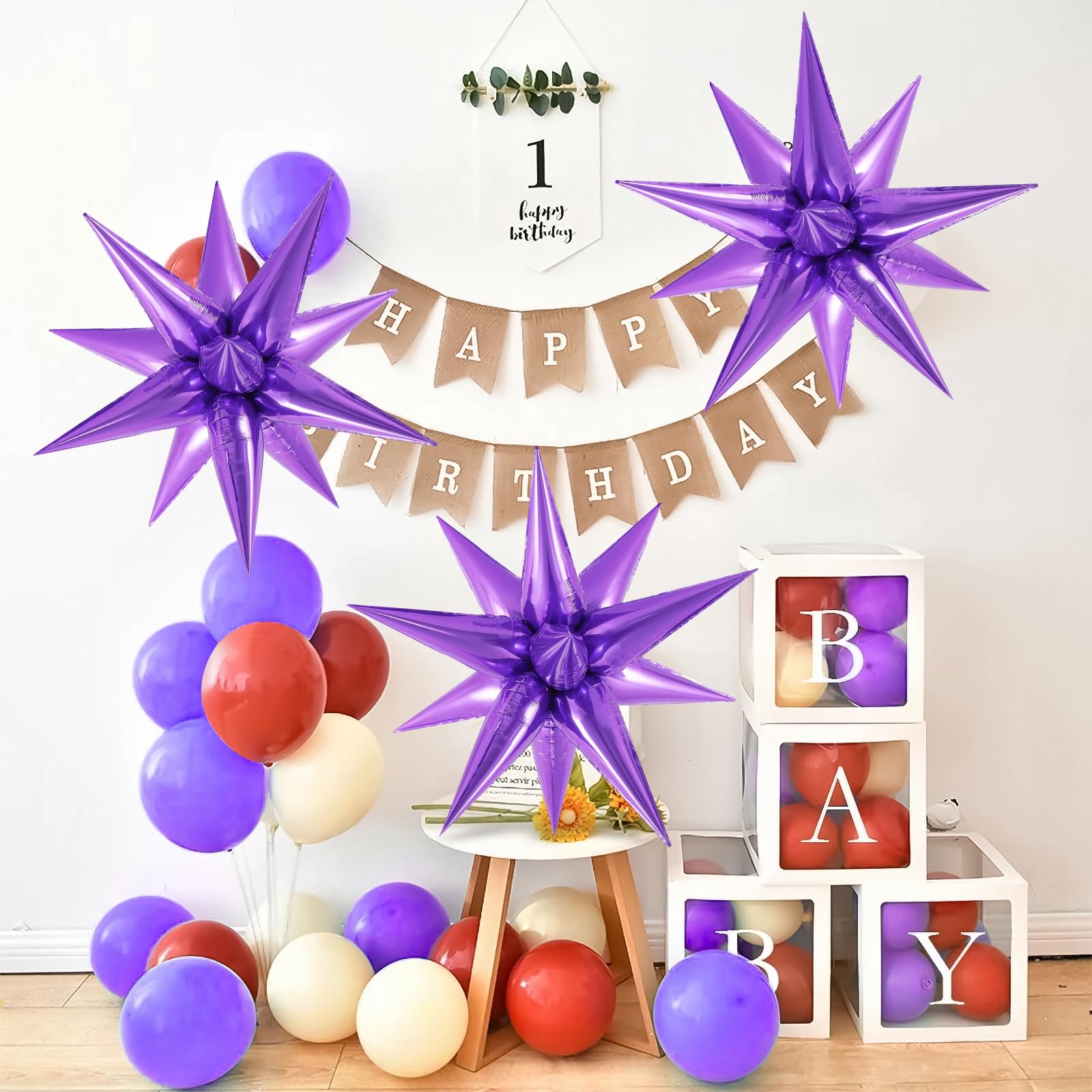 JHZMCRX easy-to-inflate foil balloons with automatic seal design