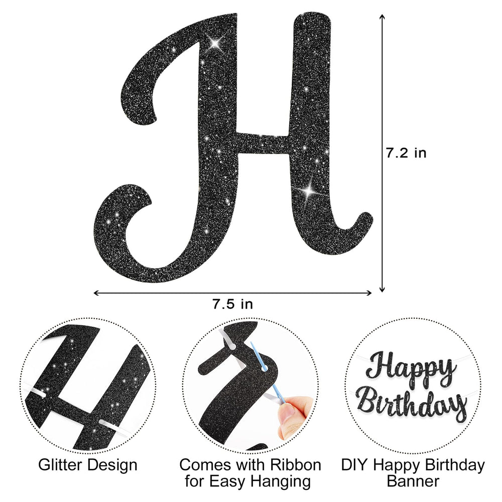 JHZMCRX wall or door banner creates a welcoming birthday ambience