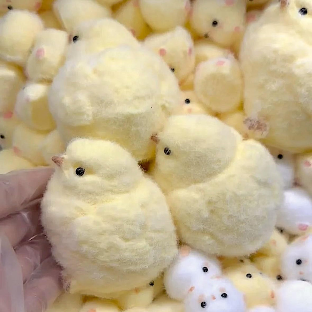 JIACAI chick squishy toy is safe for gentle play and non-edible fun