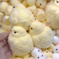 JIACAI chick squishy toy is safe for gentle play and non-edible fun