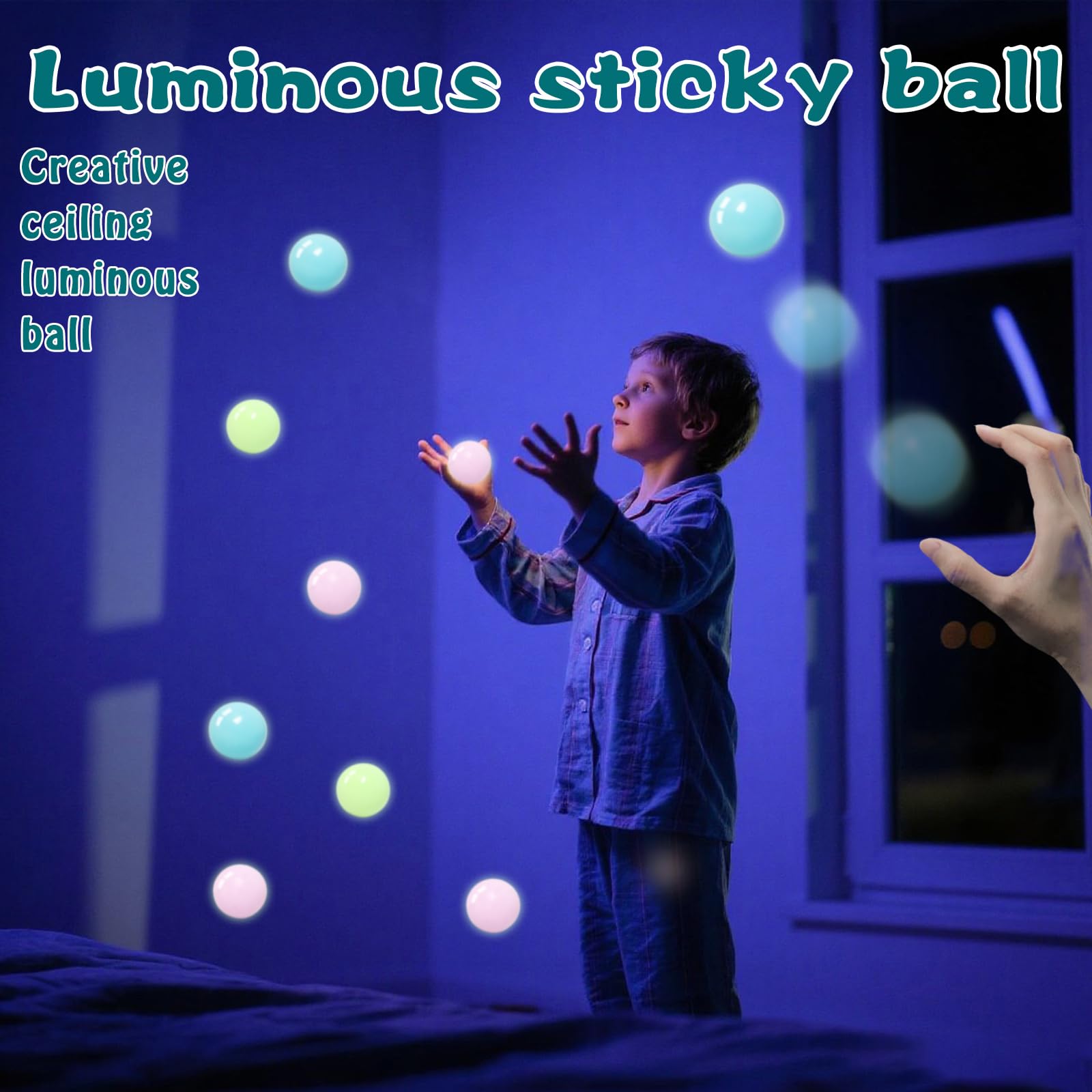 JIACAI Lumi Ball cleaning-wash feature helps reuse after play.