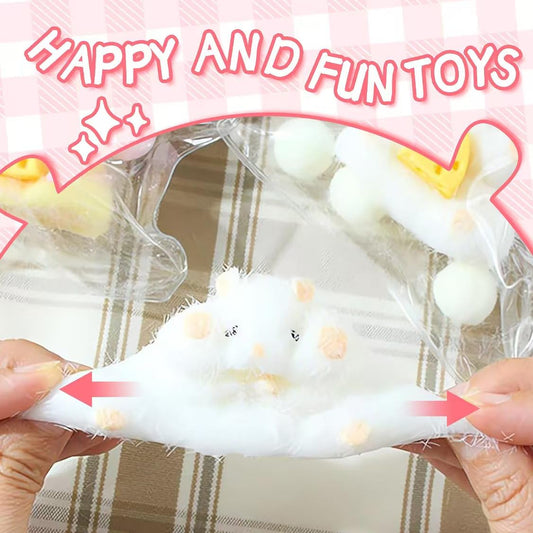 JIACAI squishy hamster close-up shows soft texture for tactile relief