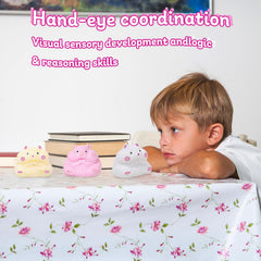 Fidget-friendly Jiacai toy helps focus during study or work.