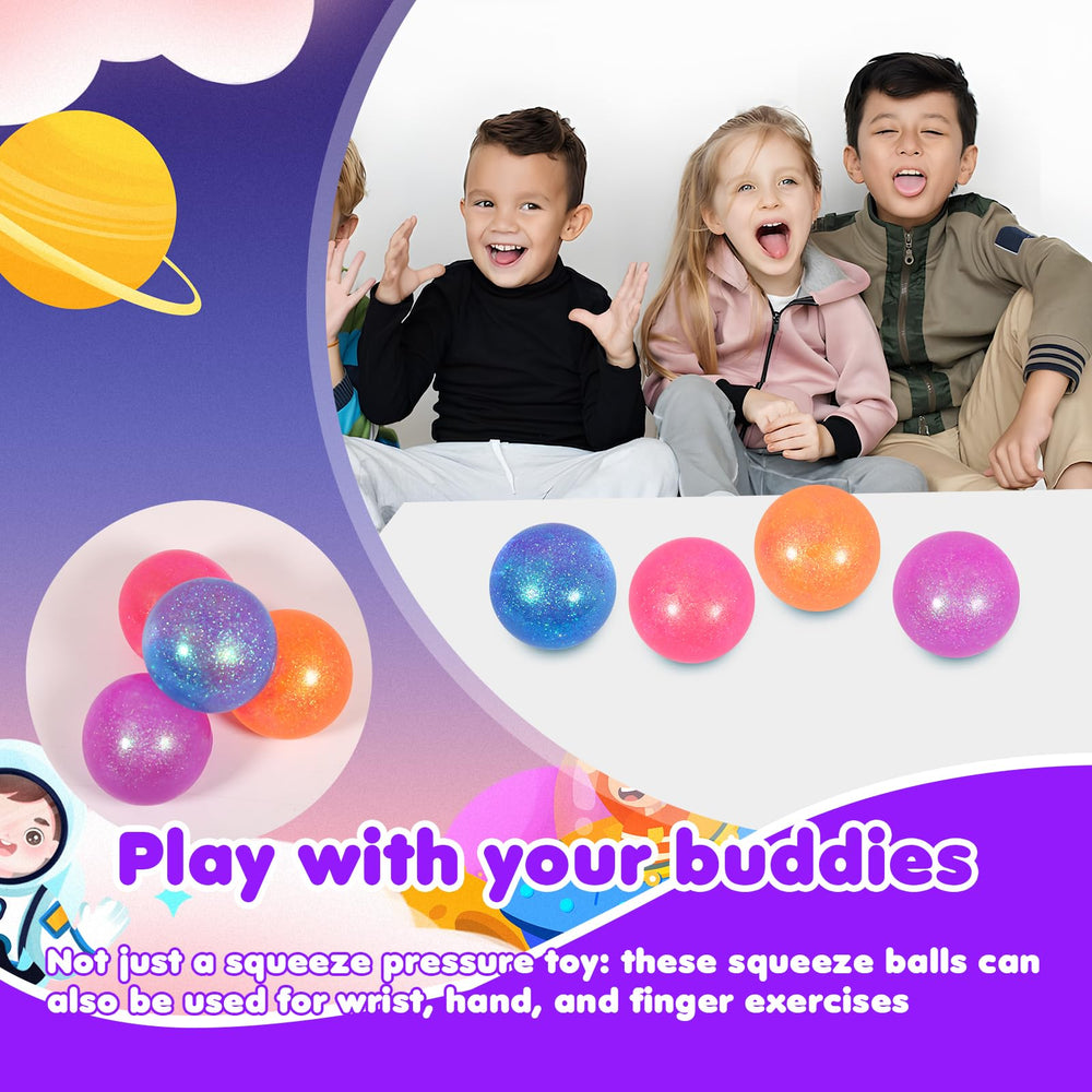 JIACAI glitter sugar ball is easy to clean after messy play.