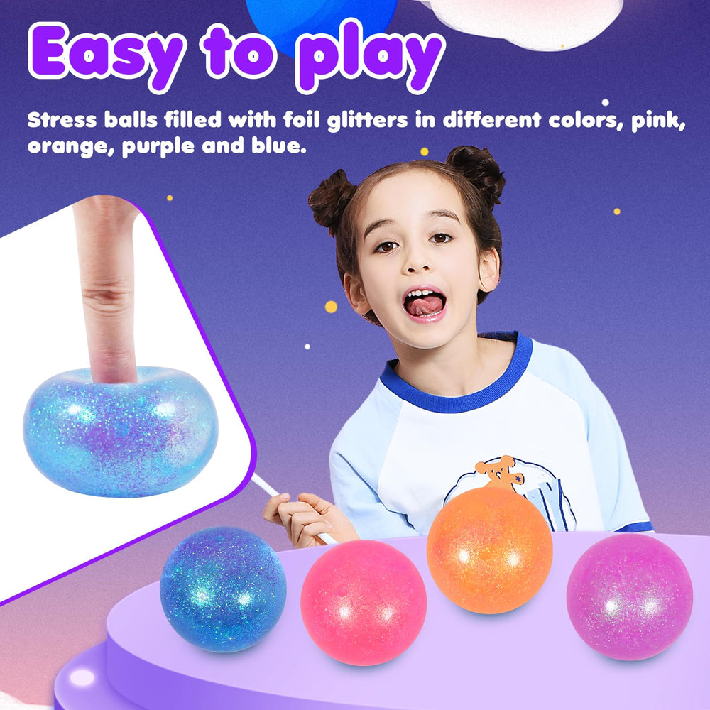 JIACAI glitter sugar ball aids wrist and finger exercises.