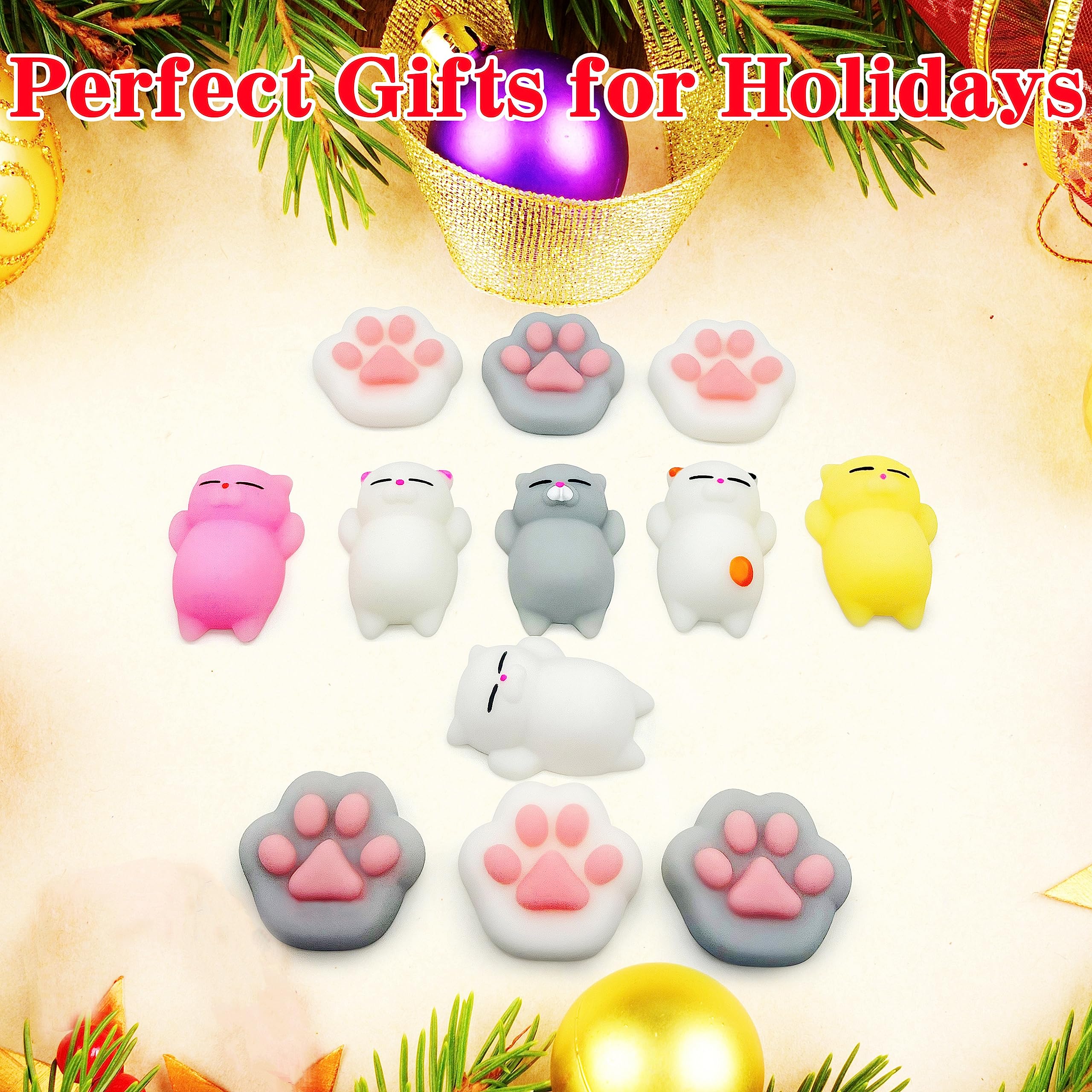 JIAHO cat paws mochi toy classroom prize, promotes fun learning rewards