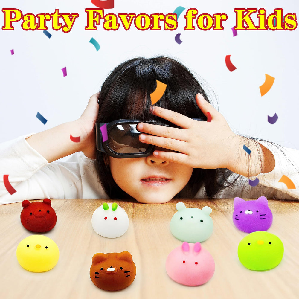 JIAHO Mochi assorted colors squishy toy easy to spot and share