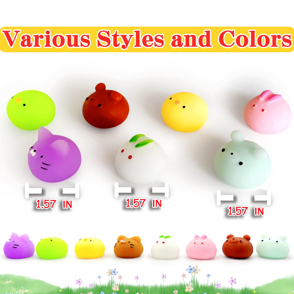 JIAHO Mochi rabbits squishy toy compact and fun for classroom prizes