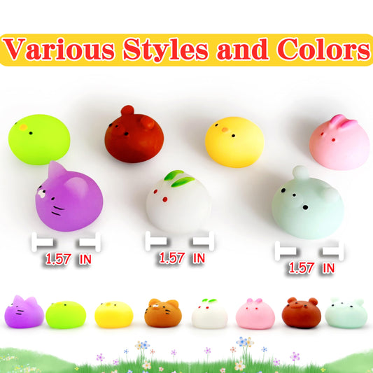 JIAHO Mochi rabbits squishy toy compact and fun for classroom prizes
