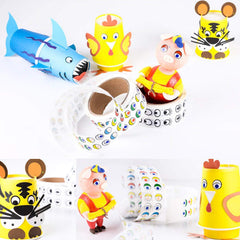 JIAKAI eye stickers for home decor accents and crafts.