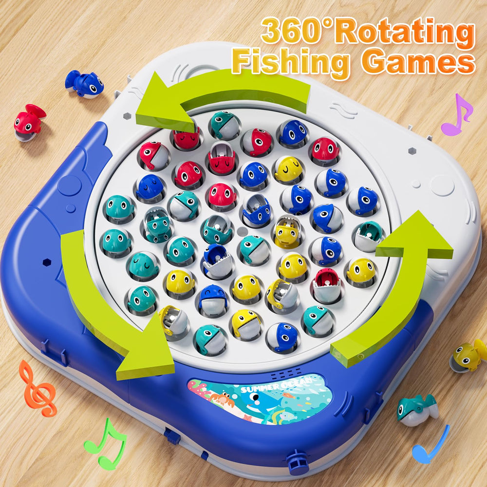 Jiakora set includes 10 fishing rods for varied gameplay