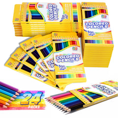 JIANERSHE 288 colored pencils bulk pack for classroom creativity and variety.