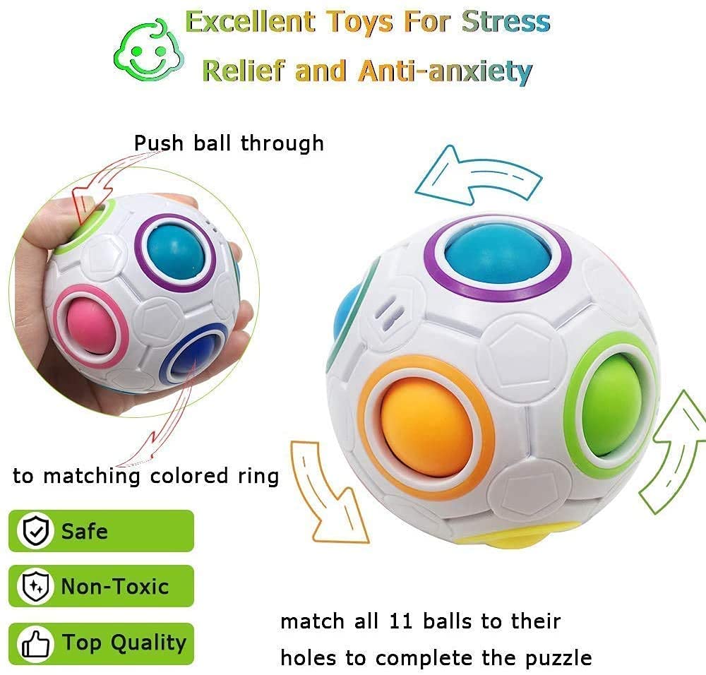 JIANGRUI Cube with infinity twists for better concentration.