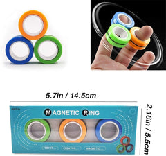JIANGRUI Magnetic rings offer quiet rotation for desk calm.