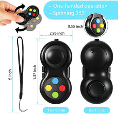 JIANGRUI Mesh and marble fidget toy two adds variety.