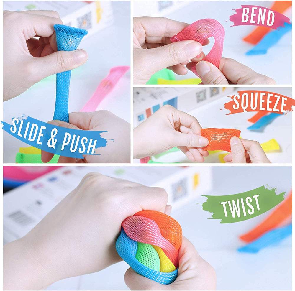 JIANGRUI Rainbow magic ball for tactile exploration.