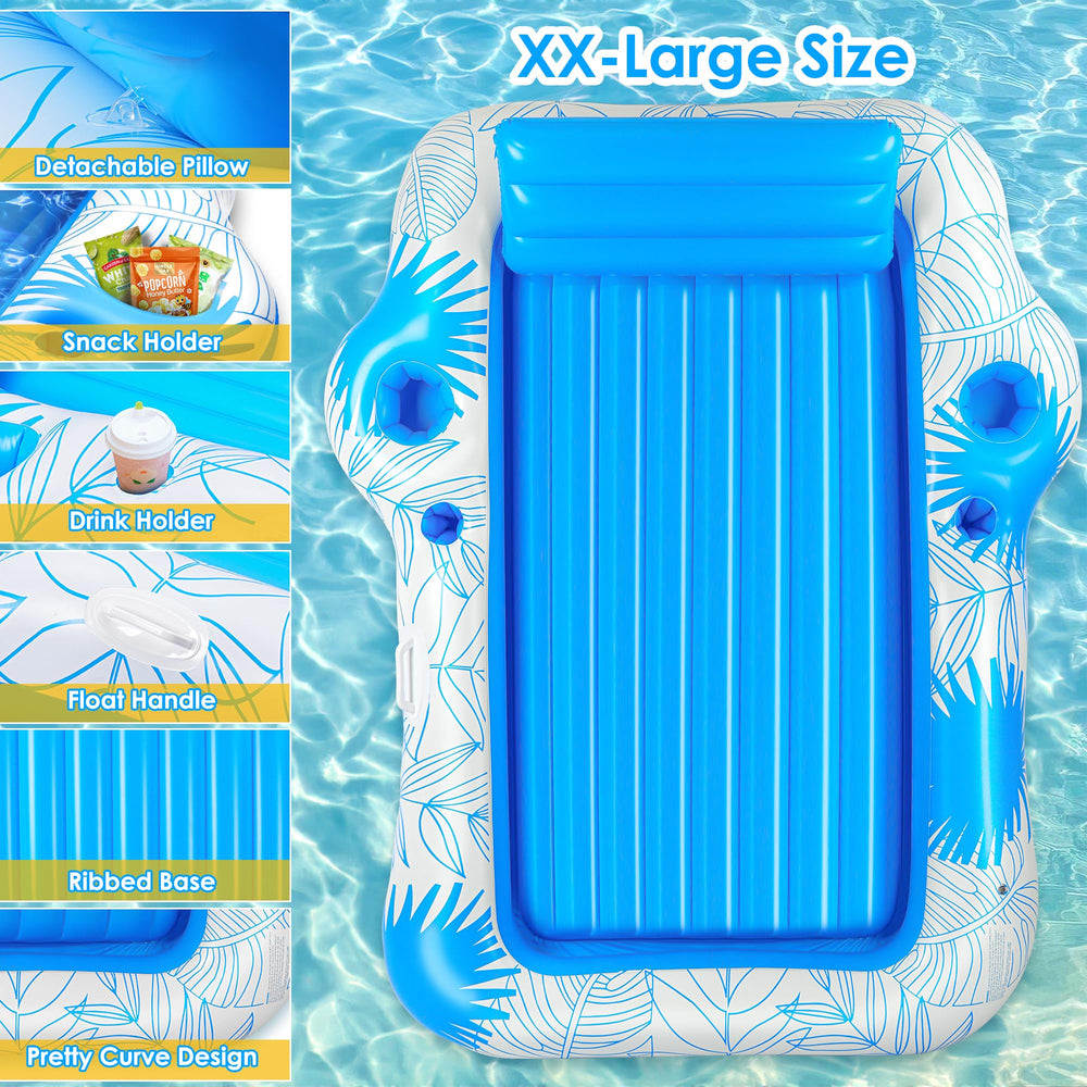 JIANYHW detachable pillow and air cushion base on the float.