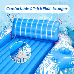 JIANYHW tanning station and floating oasis for carefree lounging