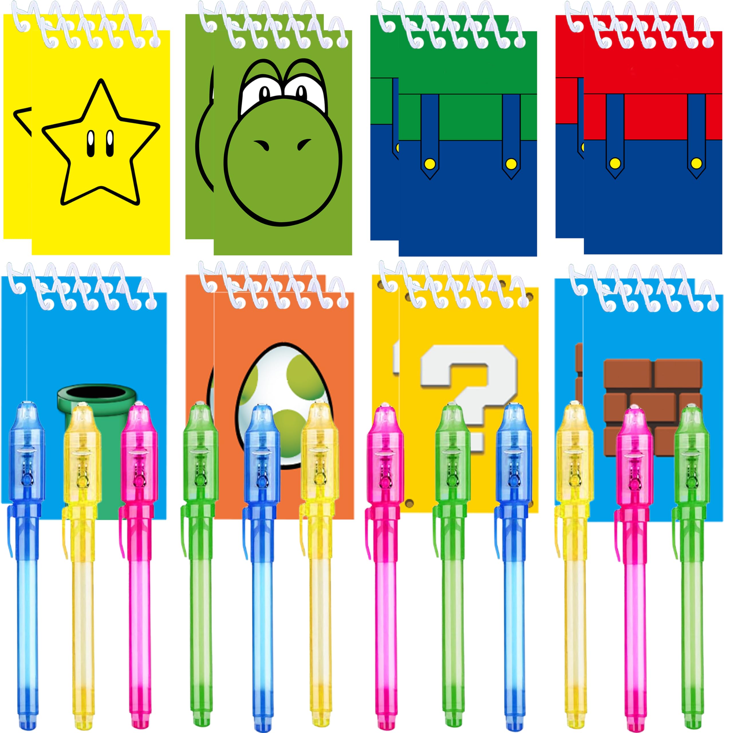Jiaoohoo invisible ink pens with UV light reveal secret messages at parties.