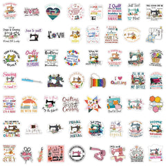 Jictegb sewing stickers on mobile phone for chic protection