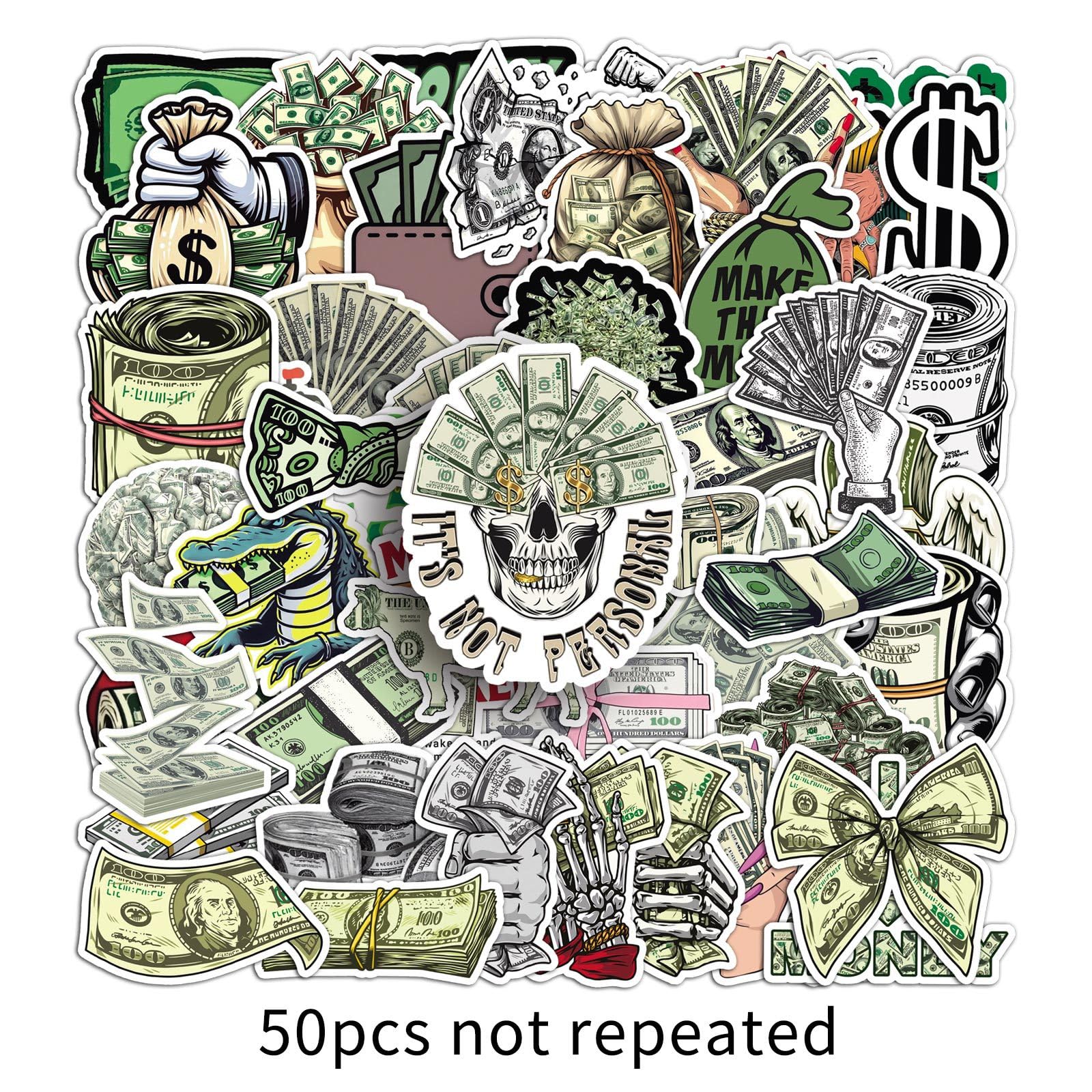 Jictegb waterproof PVC stickers are durable on laptops and notebooks