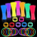 JICUICUI glow sticks 800-pack for large events with extended glow.
