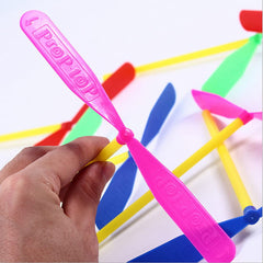 JIEOU bamboo dragonfly toy delivers lightweight fun for sunny backyard adventures.