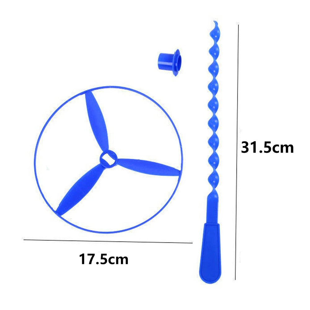 JIEOU Flying Helicopter toy durable plastic for outdoor play