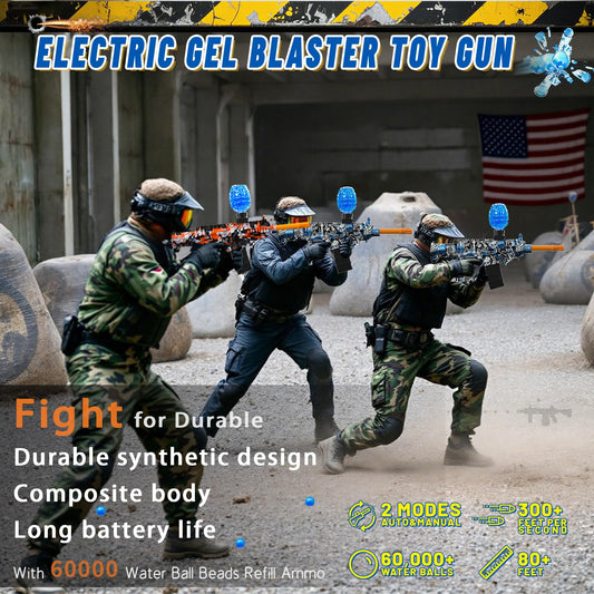 JIFTOK gel-ball blaster gearbox and motor deliver high speed action