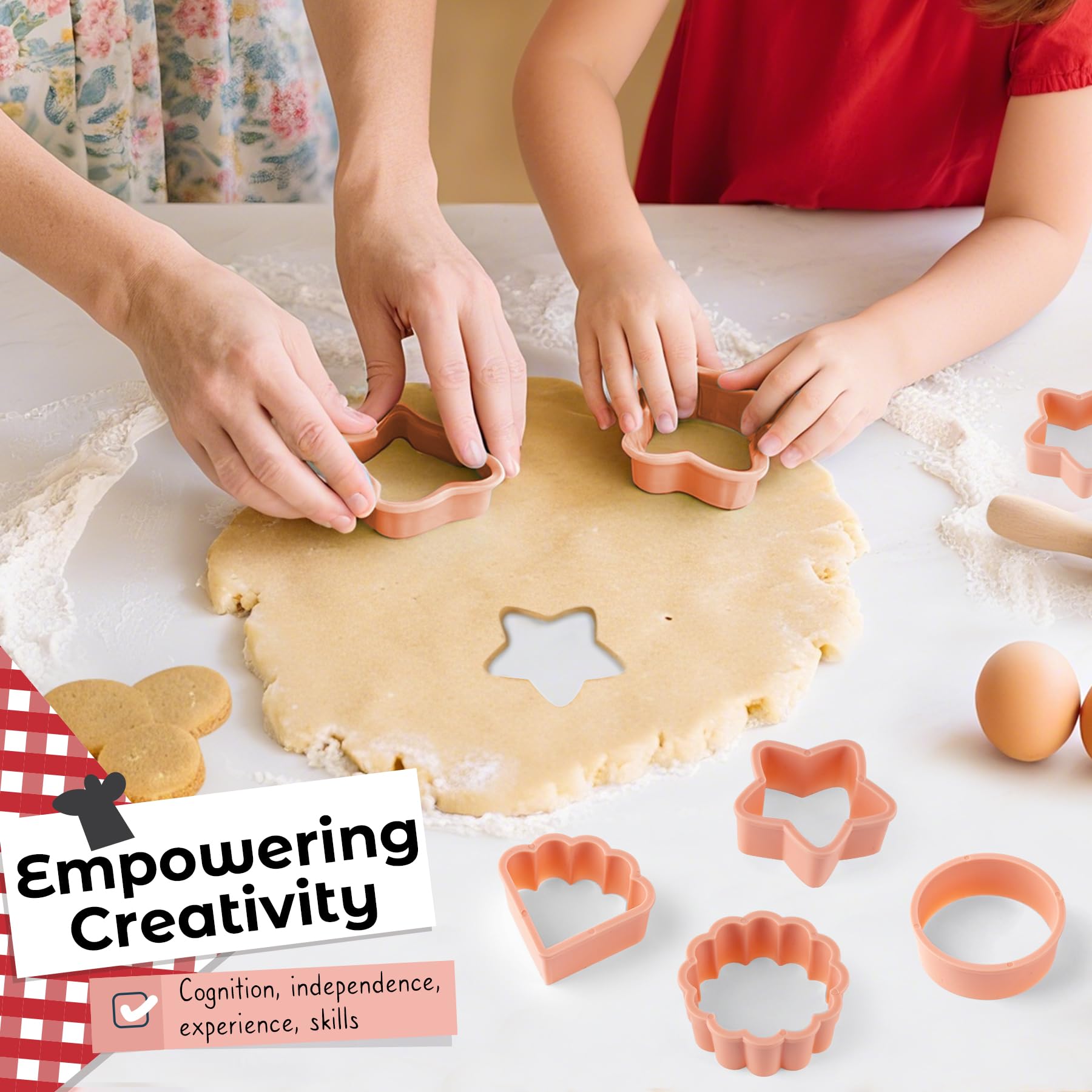 JIGQGY silicone muffin cups for colorful, mess-free treats.