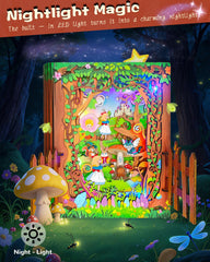 Jigtoy Alice Wonderland pop-up model on display