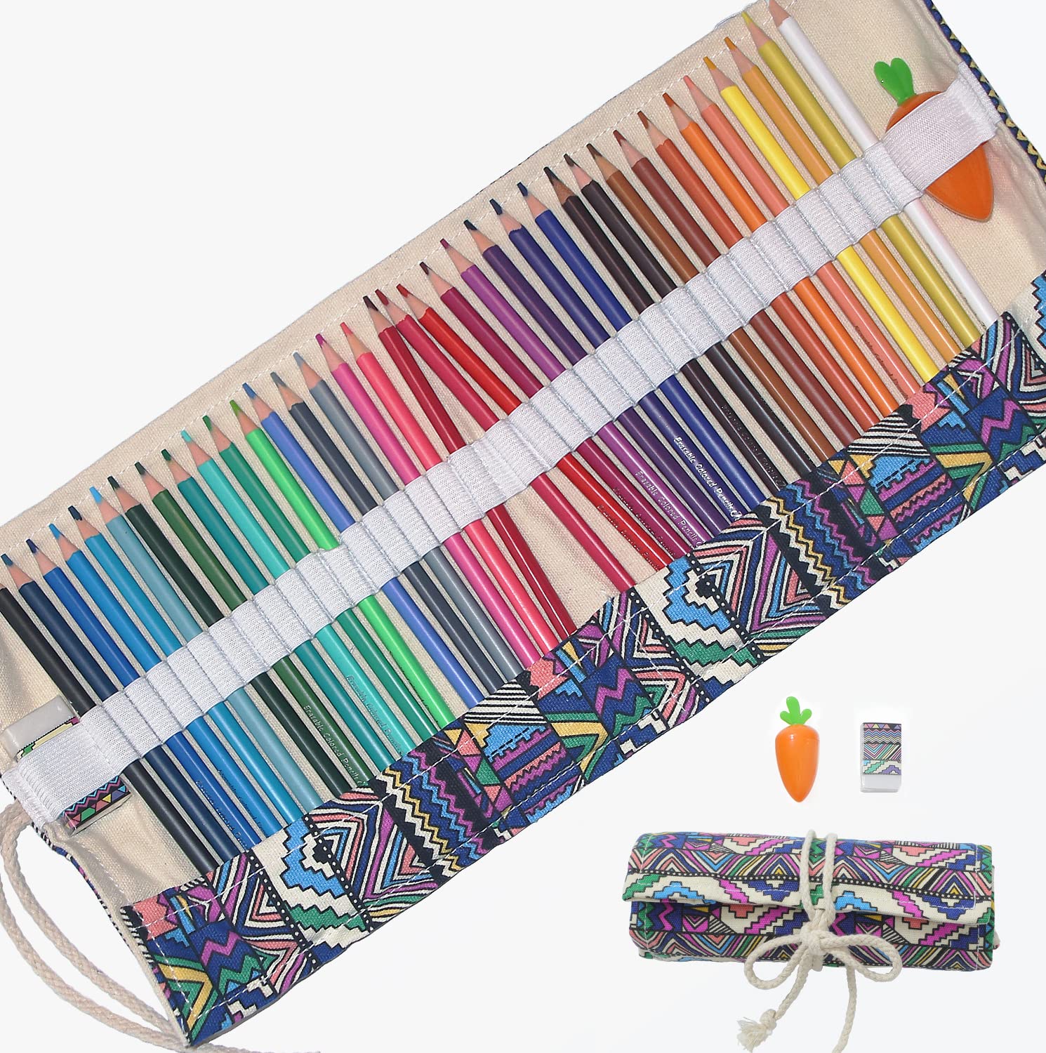 Jilide erasable pencils 36-color set for detailed sketches on paper