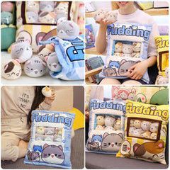 JILPAK giftable cat plush set ideal for holidays and birthdays