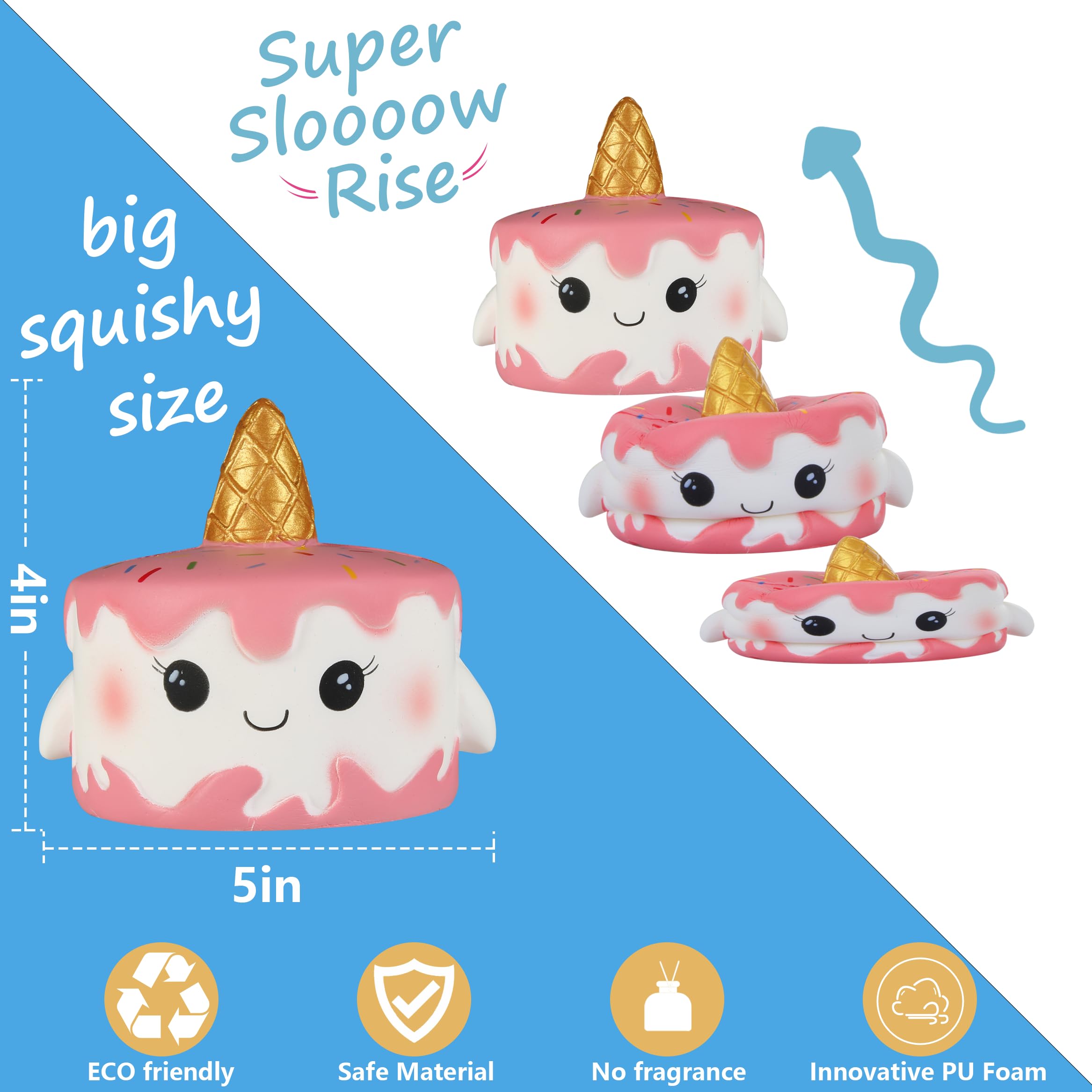 Jim&Gloria slow-rise foam squishies offering soft-touch crafting fun