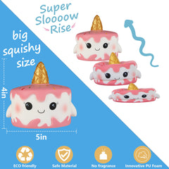 Jim&Gloria slow-rise foam squishies offering soft-touch crafting fun