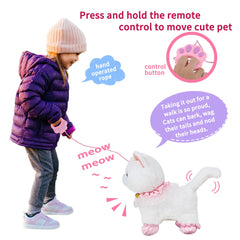 Jimate cat barking feature highlights lifelike pet interaction for pretend companionship