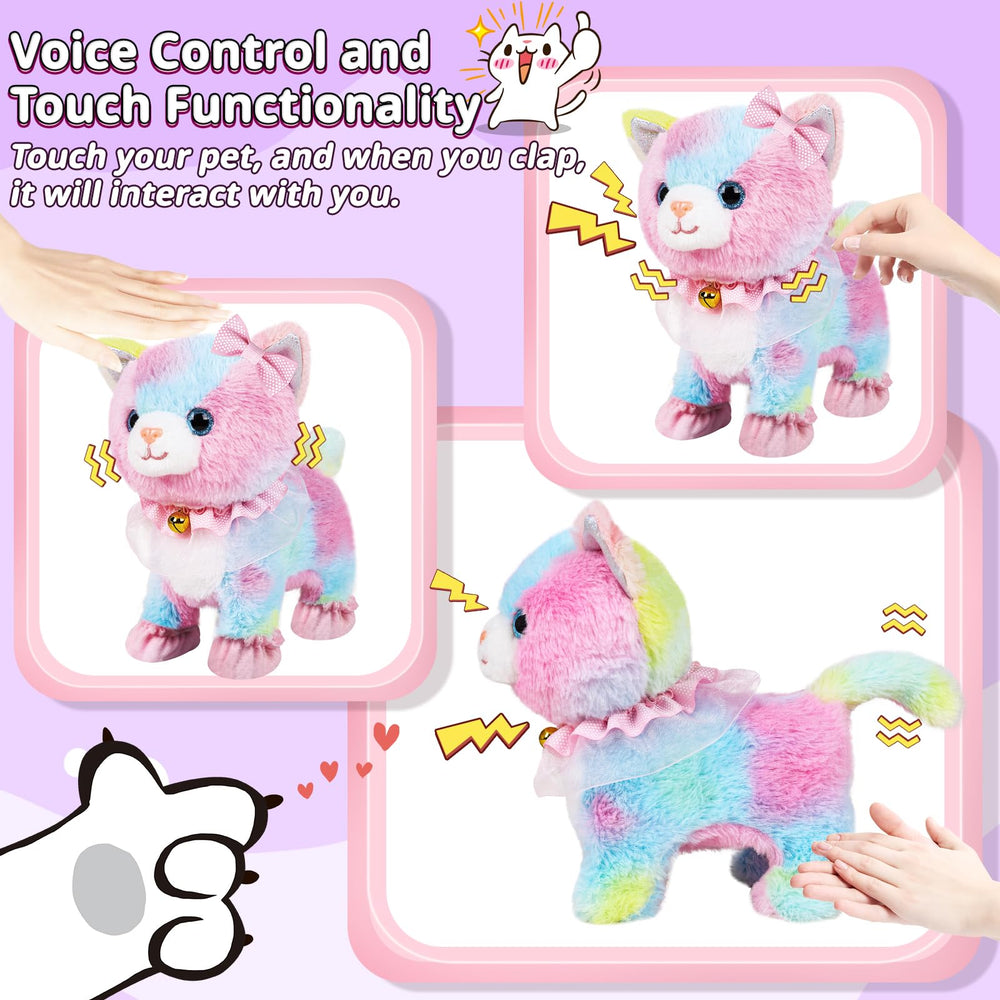 Jimate cat toy with detachable clothes design for easy cleaning and styling