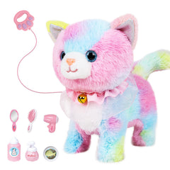 Jimate interactive cat toy walking and barking for engaging play