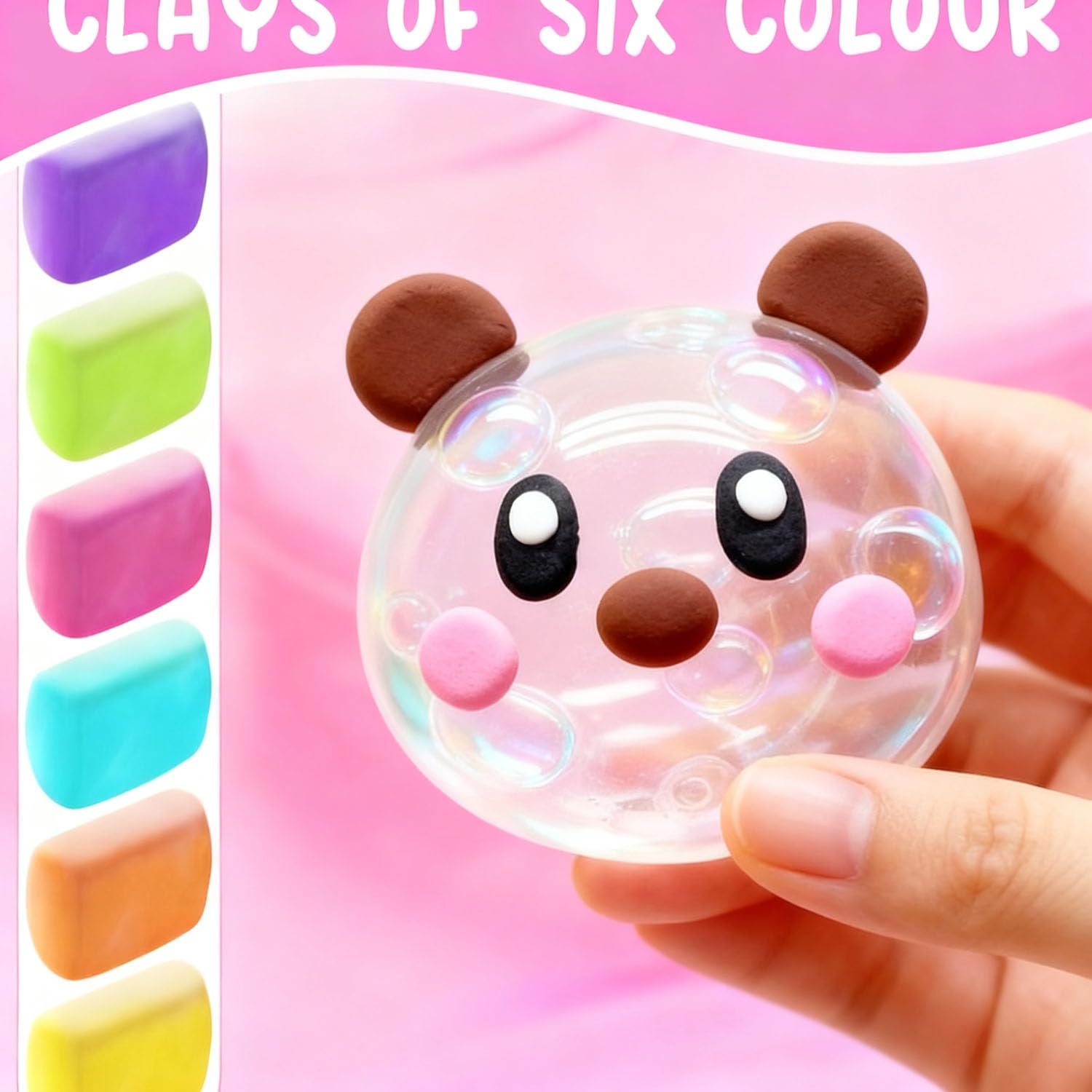 Jimcii nano tape bubble kit kid play highlights safe, engaging hands-on activity.