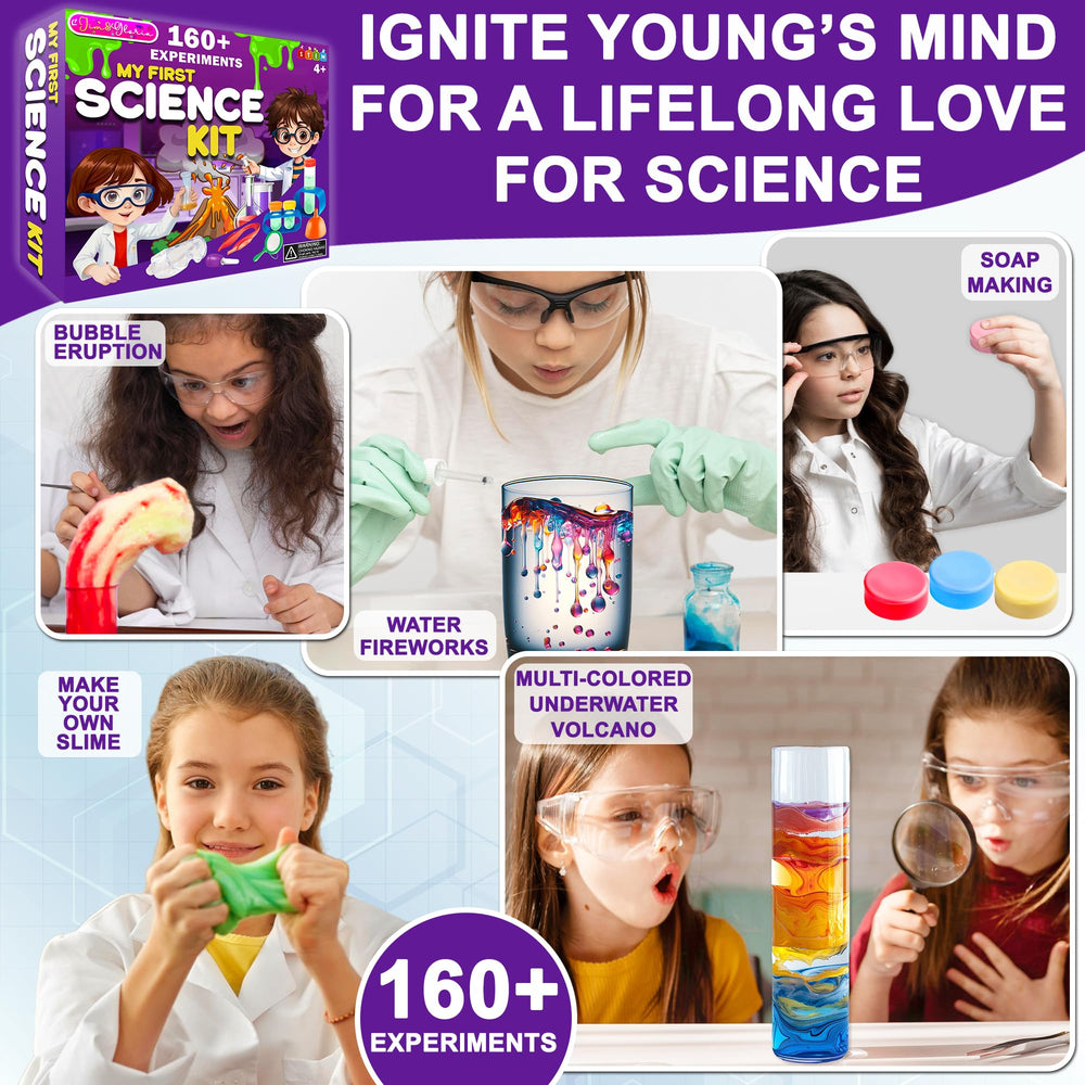 Jim&Gloria science kit conical flask—safe, reusable lab tools for experiments.